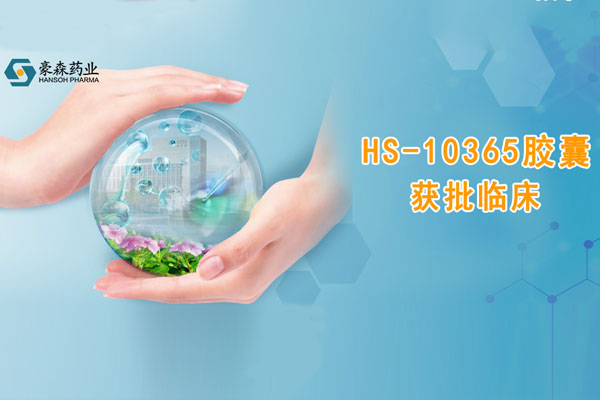 2026年国际足联世界杯药业创新药HS-10365胶囊获批临床